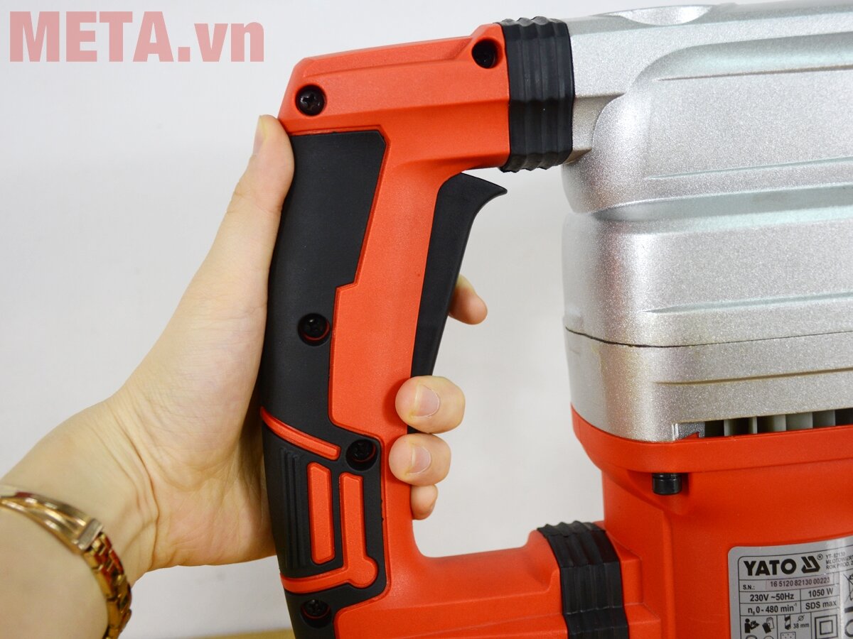 Máy khoan búa đảo chiều - 3 chức năng SDS Max Yato YT-82130 1050W