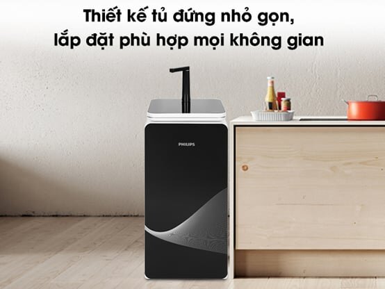 máy lọc nước RO Philips ADD8980 có thiết kế dạng tủ đứng