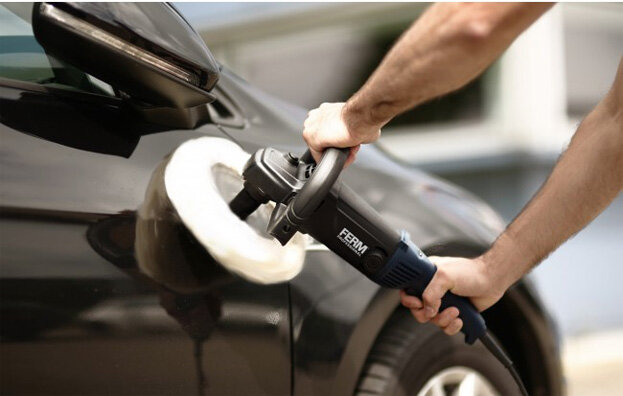 Máy đánh bóng Ferm 180mm AGM1084P