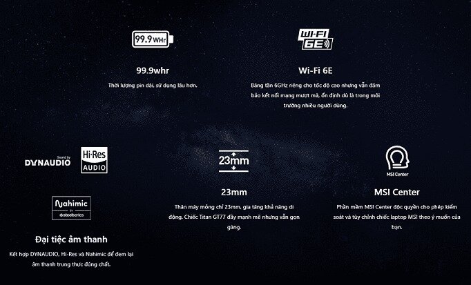 Laptop MSI Gaming GT77 HX Titan (13VI-077VN)