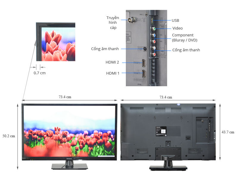 Tivi LED Panasonic TH-32A410V 32 inch Tivi LED Panasonic TH-32A410V 32 inch