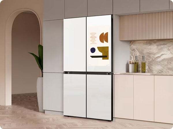 Samsung Inverter 636 lít Multi Door Bespoke RF65DB990012SV có thiết kế hiện đại tinh tế Samsung Inverter 636 lít Multi Door Bespoke RF65DB990012SV có thiết kế hiện đại tinh tế