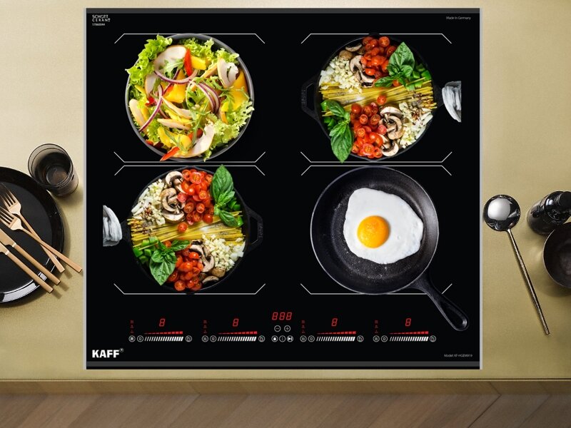 Bếp từ âm 4 vùng nấu Kaff KF-HGEM919