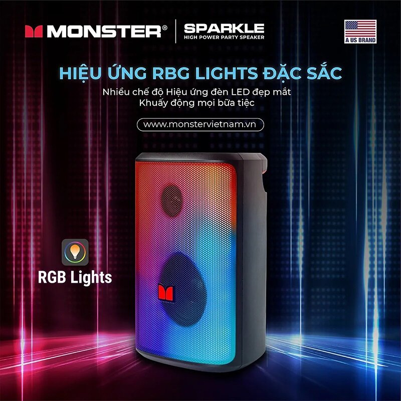 Loa Bluetooth Monster Sparkle