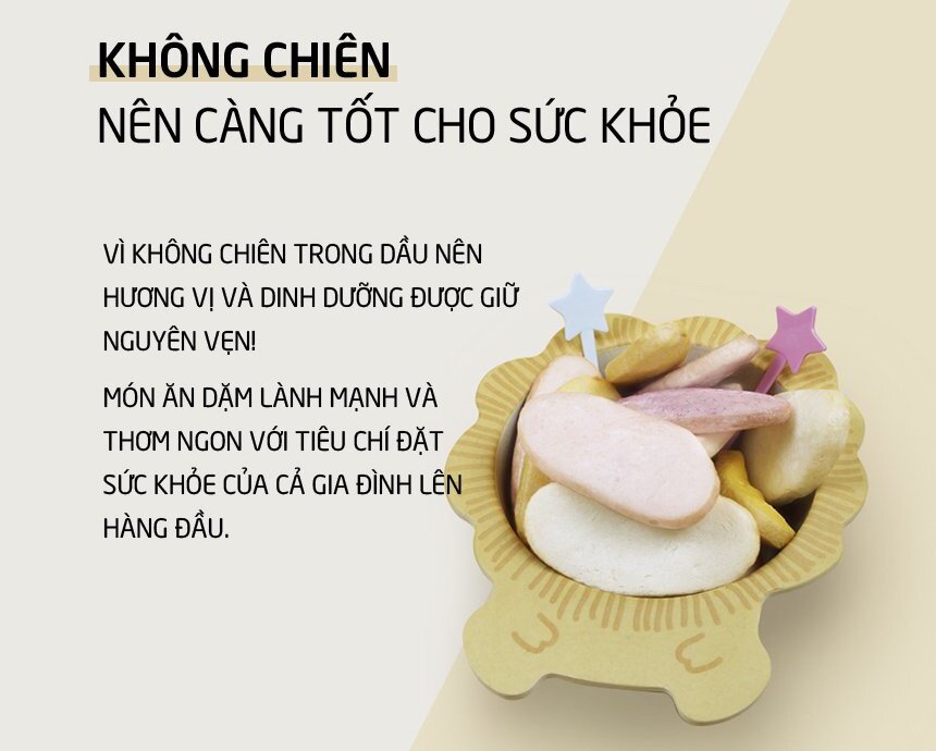 Bánh gạo hữu cơ Mom's Choice vị bí đỏ 6m+ không chiên qua dầu