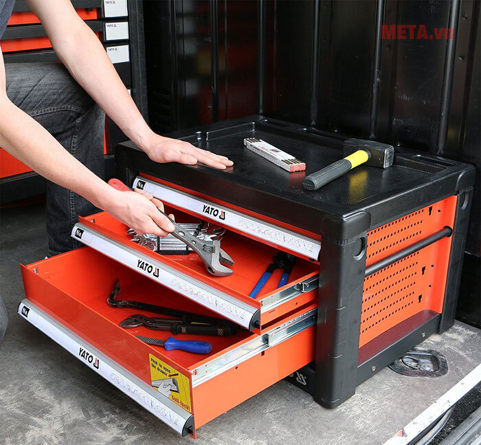 Tủ đựng đồ nghề Yato 3 ngăn YT-09151