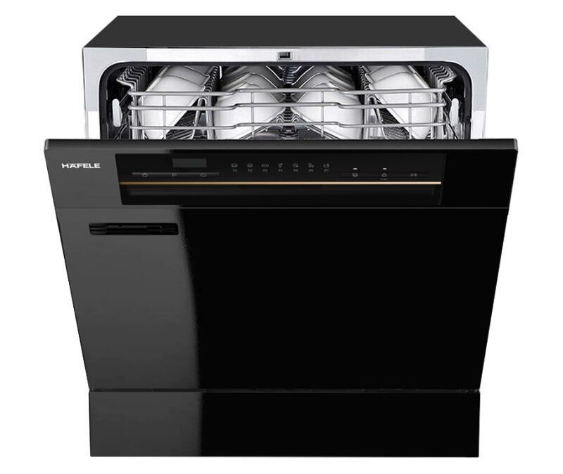 Máy rửa bát để bàn Hafele HDW-T5551B sử dụng công nghệ rửa nước nóng