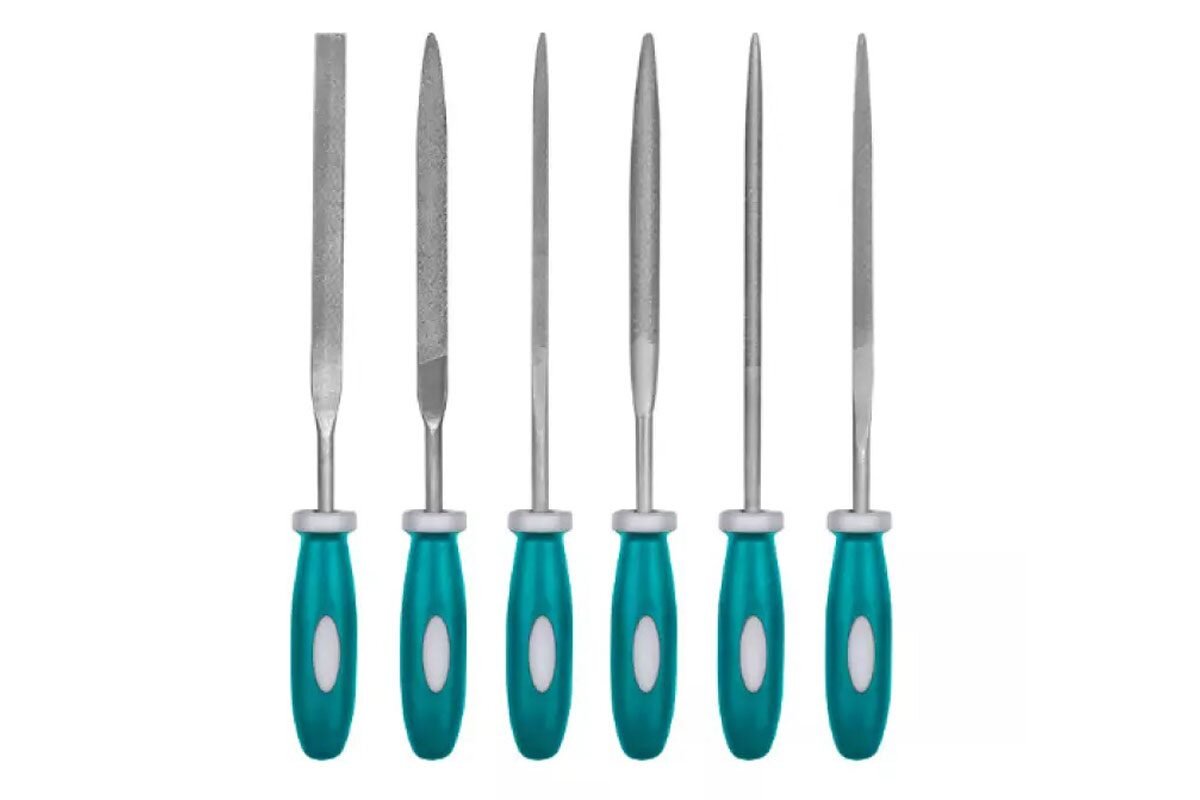 Bộ 6 dũa sắt 140mm Total THT91462