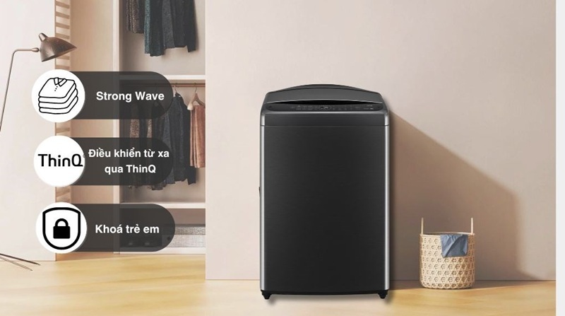 Máy giặt LG AI DD Inverter 19 kg TV2519SV7J 6 Máy Giặt LG Inverter 19 kg TV2519SV7J