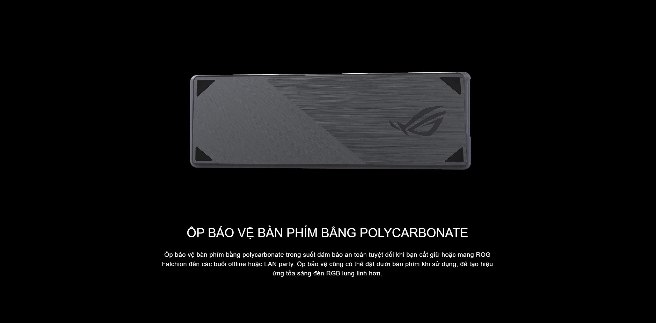 Bàn phím cơ Asus ROG Falchion Blue switch 90MP01Y2-BKUA00