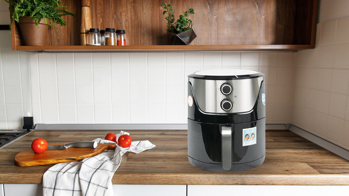 Nồi chiên không dầu Perfect PF-335 có thiết kế hiện đại sang trọng