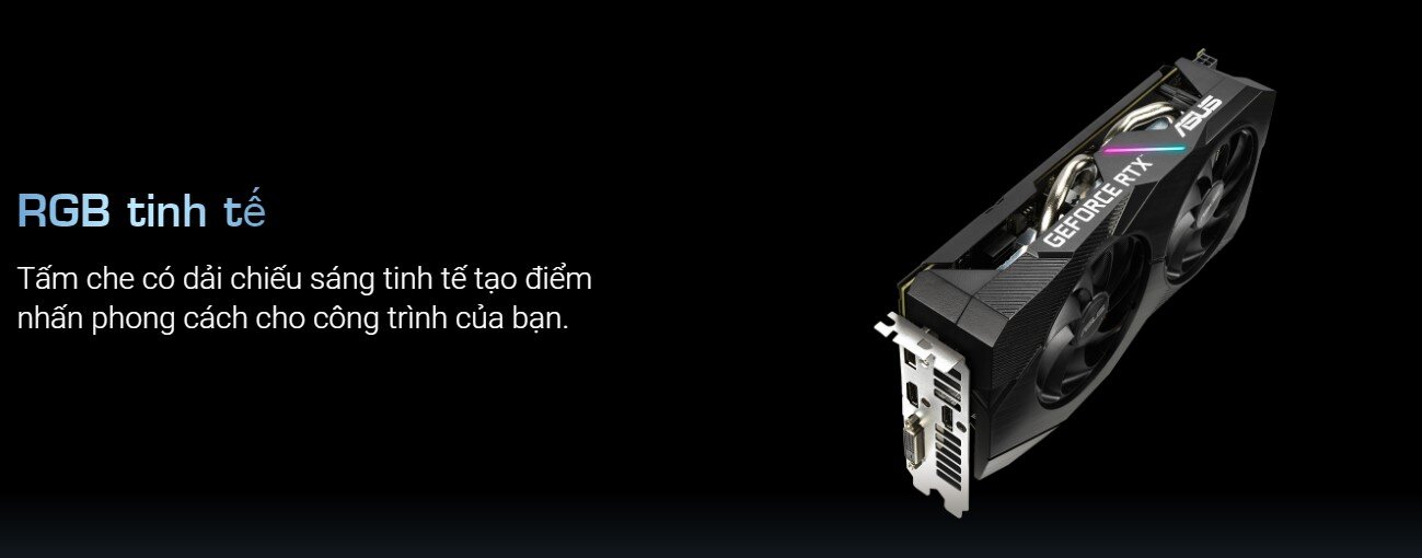 Card màn hình Asus DUAL-RTX2060-12G-EVO
