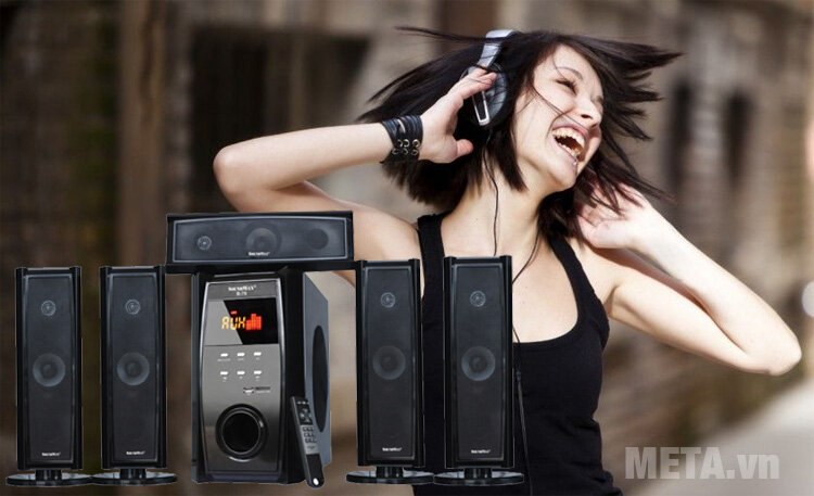 Loa SoundMax bluetooth B70 - 5.1