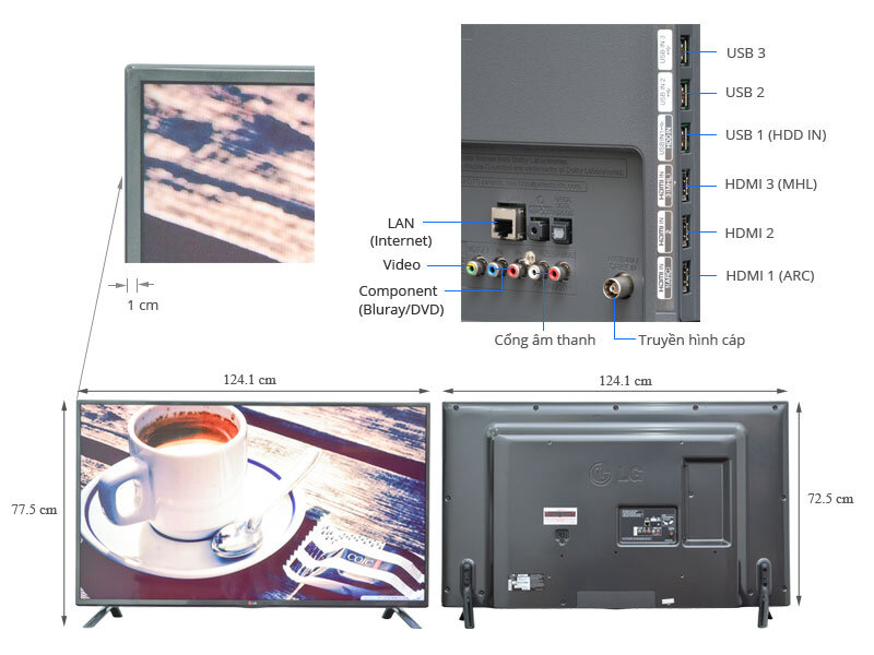 Smart Tivi LED LG 55LB631T 55 inch Smart Tivi LED LG 55LB631T 55 inch