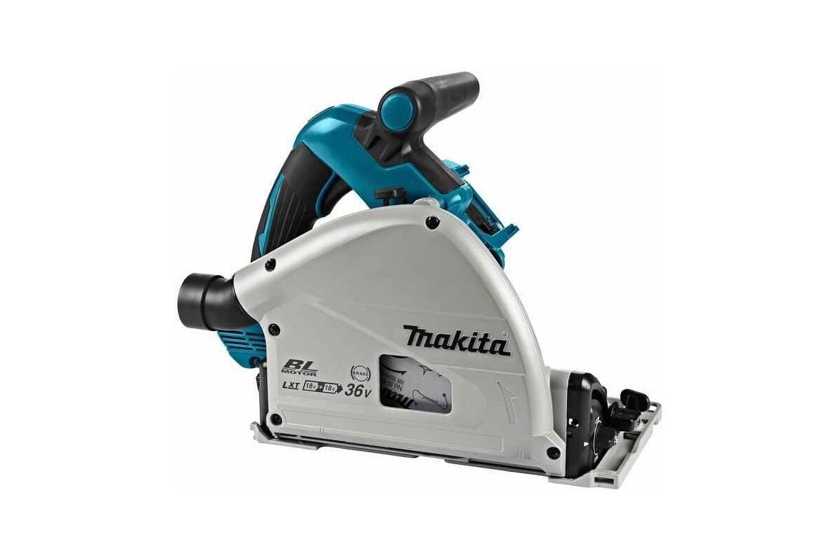 Máy cưa đĩa cắt sâu 165mm (BL/ AWS) pin 18Vx2 Makita DSP601ZU