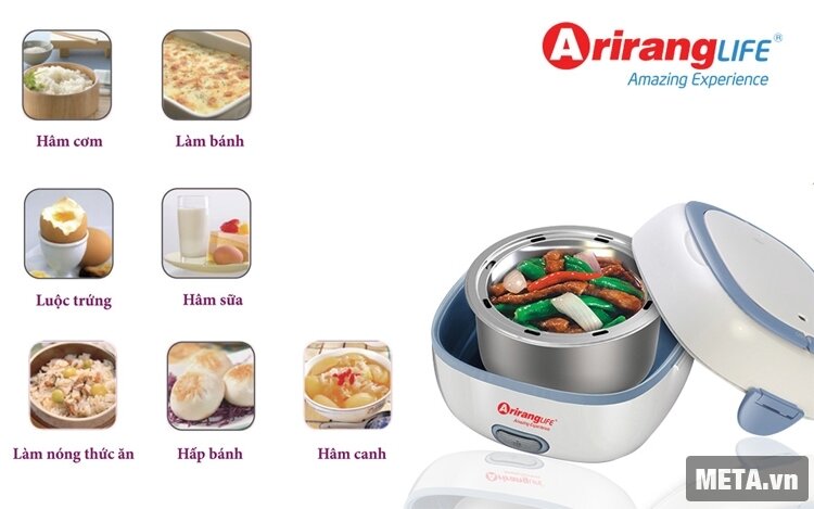 Hộp cơm hâm nóng ArirangLIFE EL - ALS2012