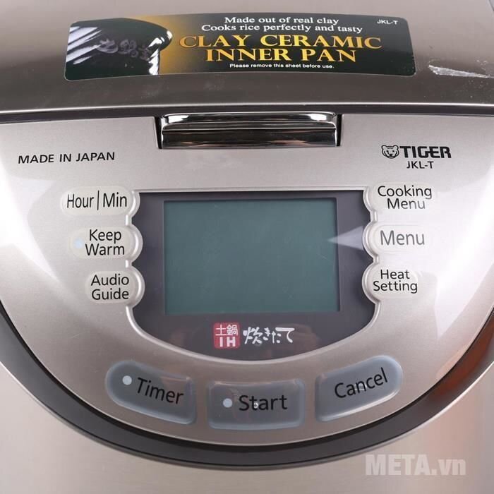 Nồi cơm điện tử cao tần Tiger JKL-T10W (1 lít)