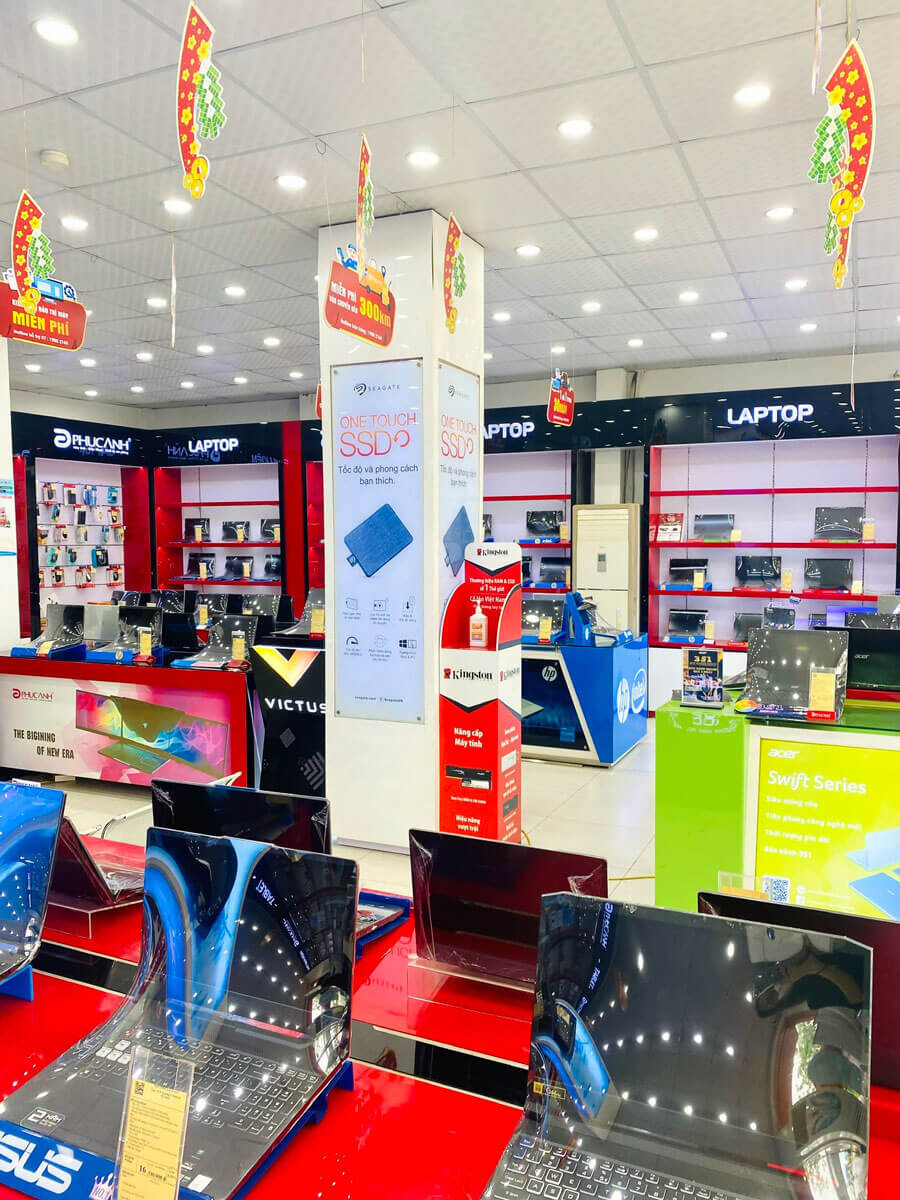 mua máy tính xách tay tại Phúc Anh