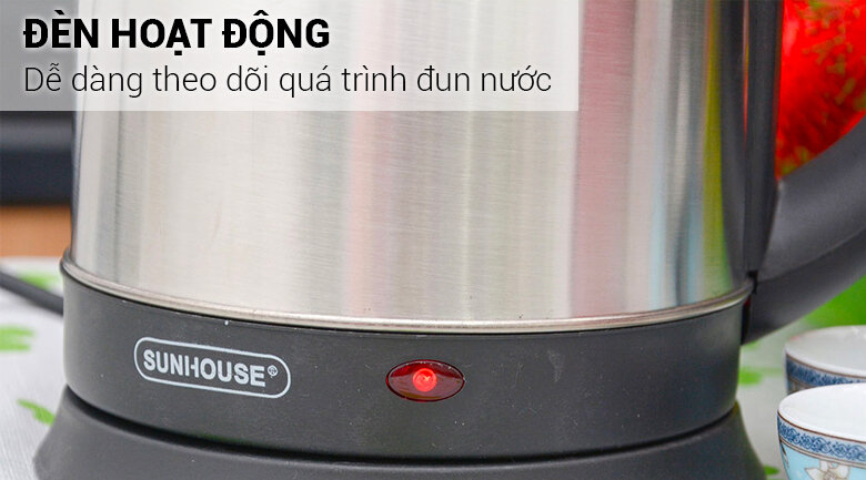 Bình siêu tốc Sunhouse SHD1182 1.8 lít Bình siêu tốc Sunhouse SHD1182 1.8 lít