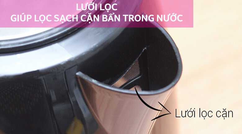 Bình siêu tốc Delites ST17P01BK 1.7 lít Bình siêu tốc Delites ST17P01BK 1.7 lít