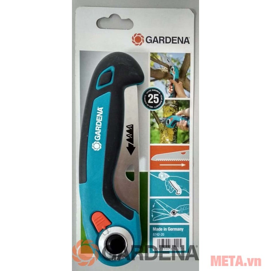 Bao bì đóng gói, bảo quản cưa cầm tay Cưa gỗ cầm tay Gardena