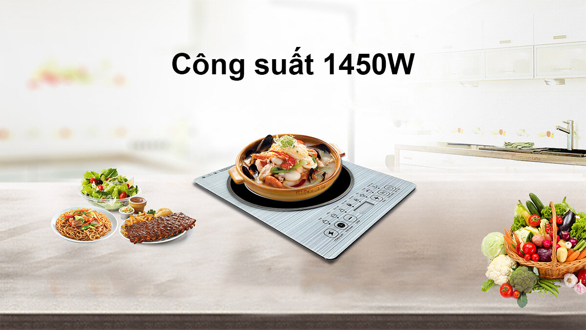 Bếp điện từ Perfect PF-EC66 công suất 1450W