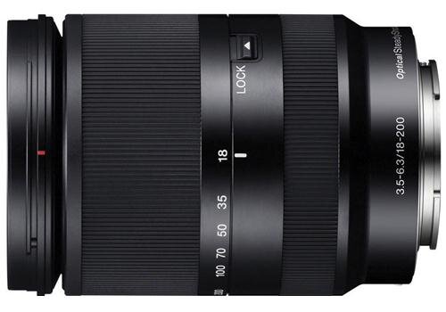 Ống Kính Sony 18-200mm F3.5-6.3 (SEL18200LE)