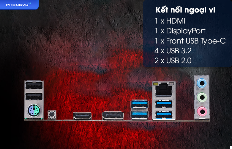 Mainboard ASROCK B660 PRO RS | Kết nối ngoại vi