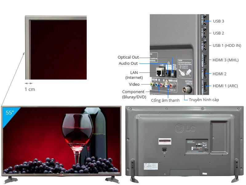 Smart Tivi 3D LED LG 55LB650T 55 inch Smart Tivi 3D LED LG 55LB650T 55 inch