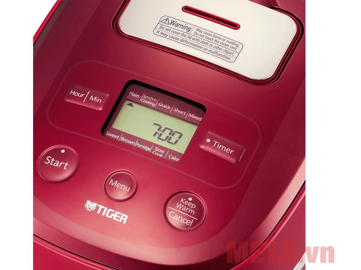 Nồi cơm điện tử Tiger 5 Trong 1 JBX-A18W (1.8L) Nồi cơm điện tử Tiger 5 Trong 1 JBX-A18W (1.8L)