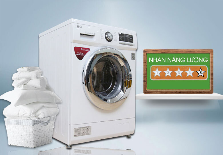 Máy giặt LG 8 kg F1408NM2W Máy giặt LG 8 kg F1408NM2W
