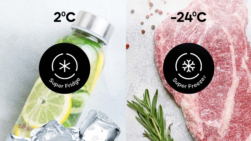 Tủ lạnh Casper Inverter 458 lít RS-E460PBS11