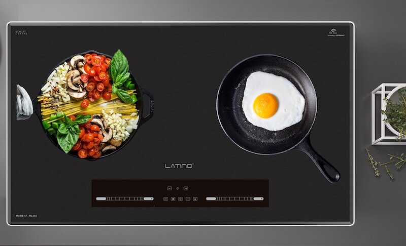 bếp từ âm Latino LT-ML202 giúp bạn nấu nhiều món ăn cùng lúc