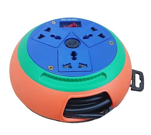 Ổ cắm Lioa kiểu đĩa bay DB10-2-10A 10m Ổ cắm Lioa kiểu đĩa bay DB10-2-10A 10m