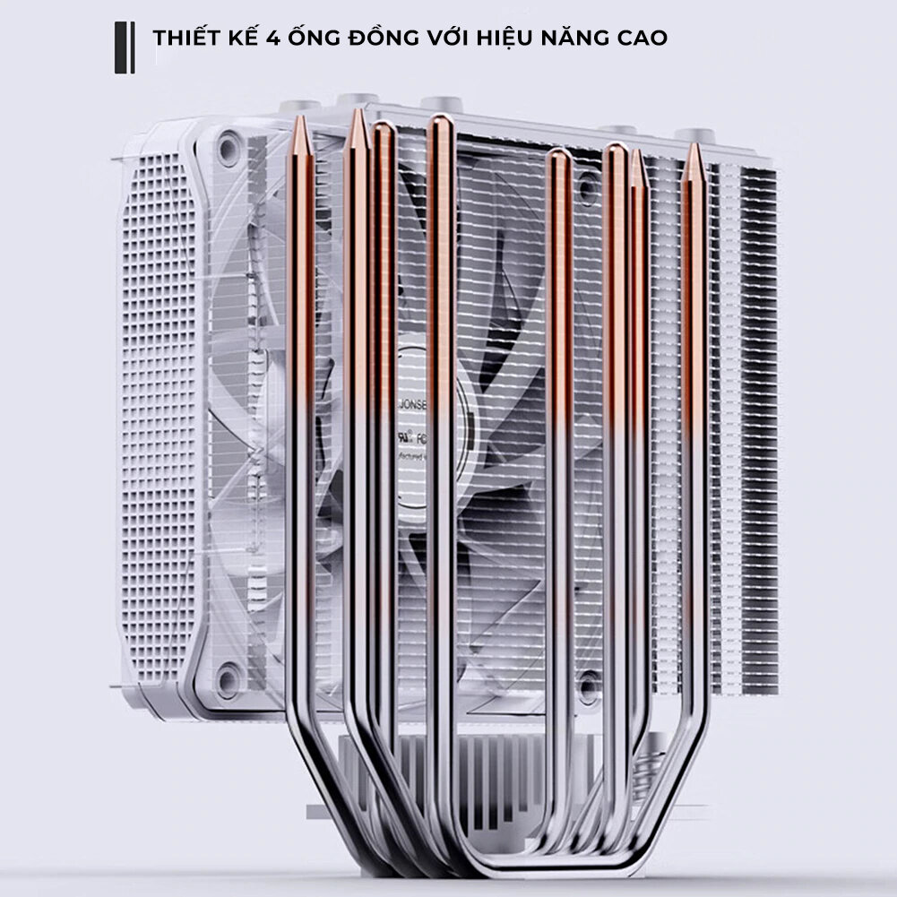 TẢN NHIỆT KHÍ JONSBO PISA A4 Grey