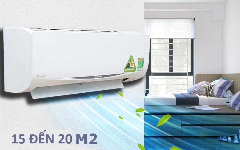 Máy lạnh Daikin Inverter 1.5 HP FTKC35RVMV Máy lạnh Daikin Inverter 1.5 HP FTKC35RVMV