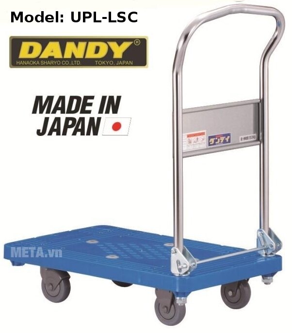 Xe đẩy hàng Nhật Bản sàn nhựa siêu nhẹ Dandy UPL-LSC