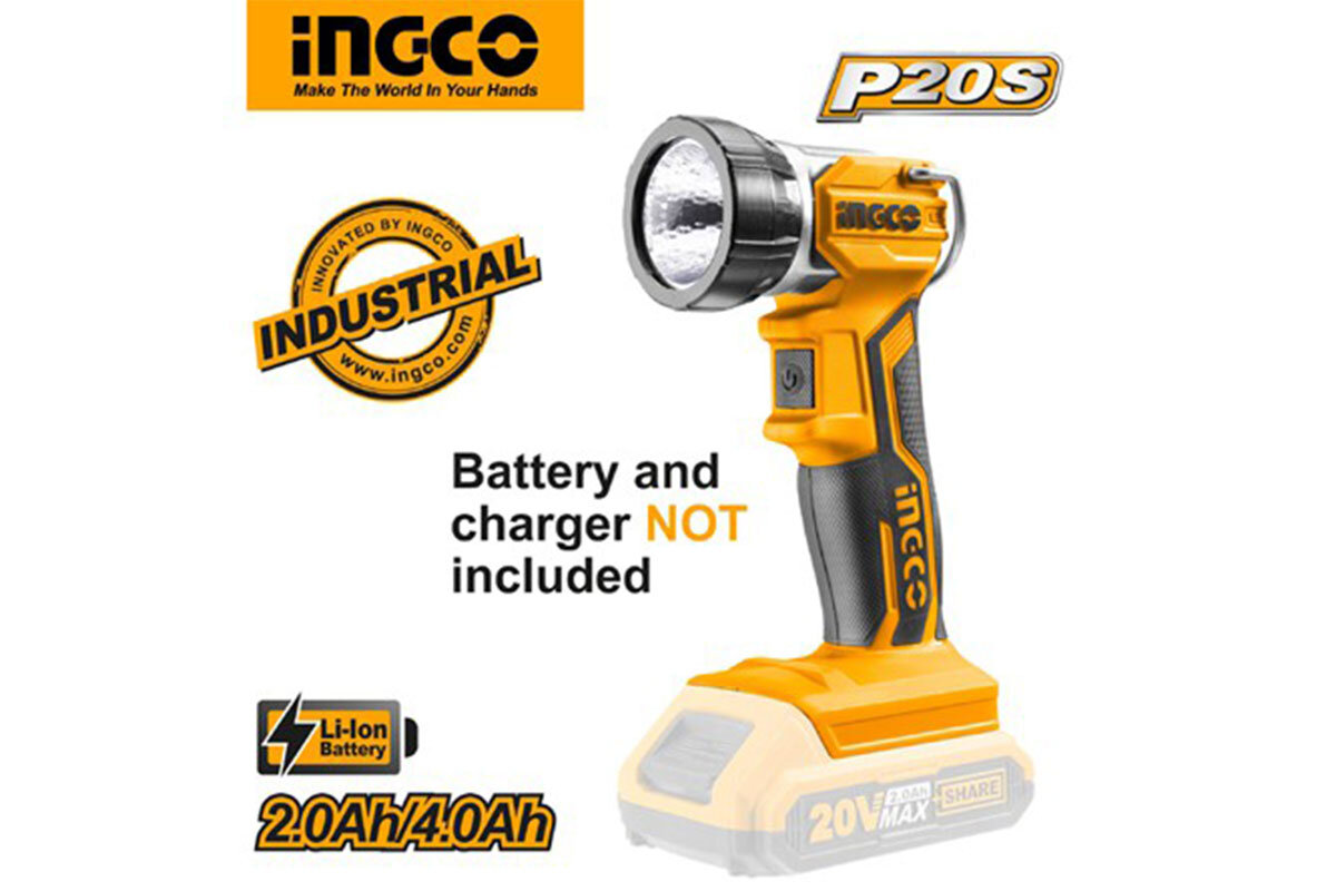Đèn làm việc pin 20V INGCO CWLI2001