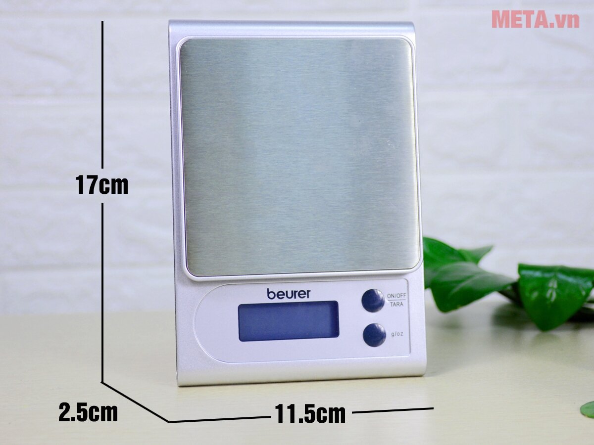 Cân điện tử nhà bếp Beurer KS22