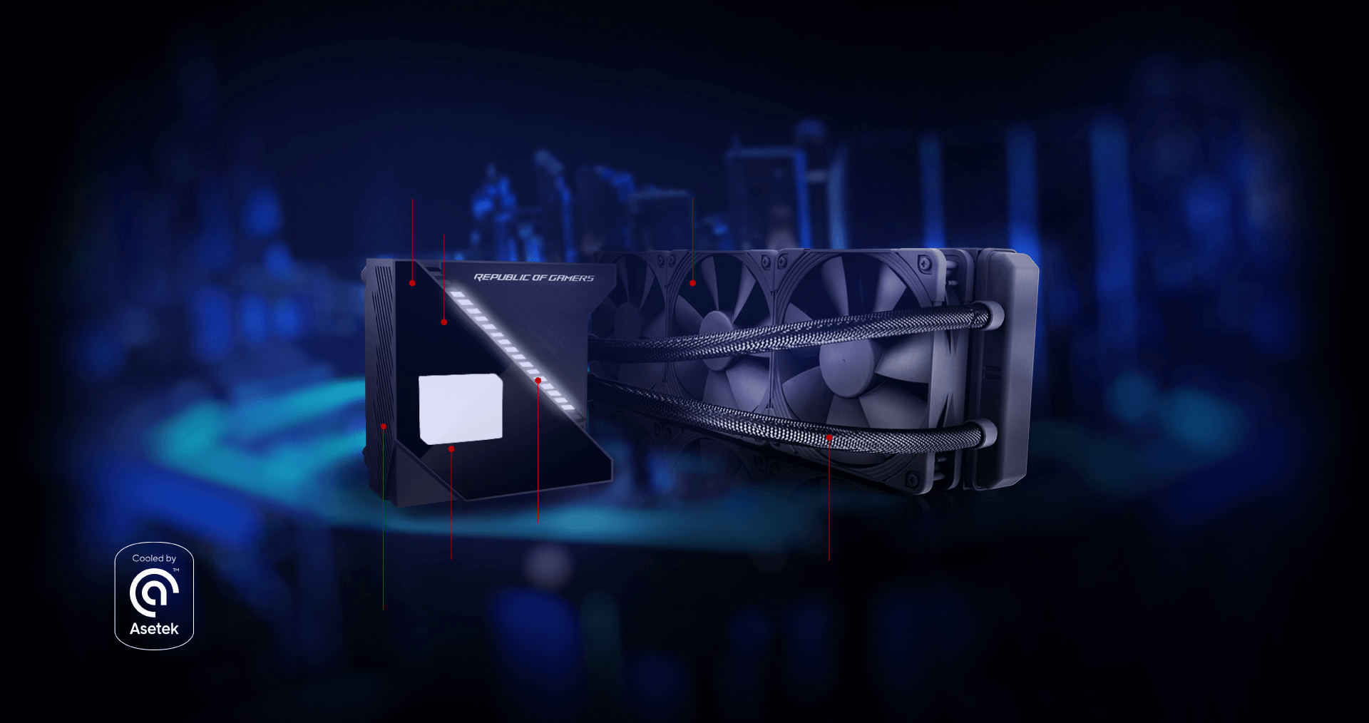 Tản nhiệt nước AIO Asus ROG RYUJIN 360 RGB Tản nhiệt nước AIO Asus ROG RYUJIN 360 RGB