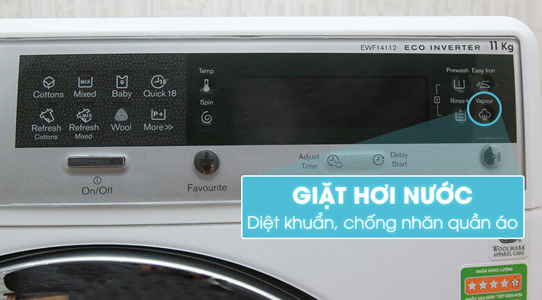 Máy giặt Electrolux 11 kg EWF14112