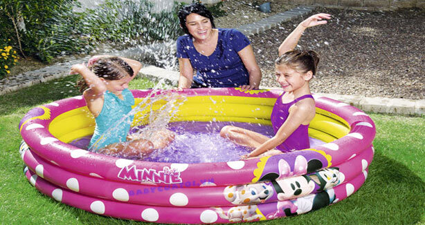 Bể bơi phao 3 tầng chuột Minnie 1m52 Bestway 91066
