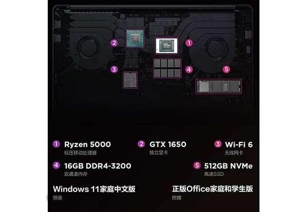 Laptop Lenovo Ideapad 5 Pro 16ACH6 82L500LDVN