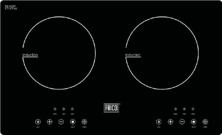 Bếp đôi điện từ Frico FC-DC166