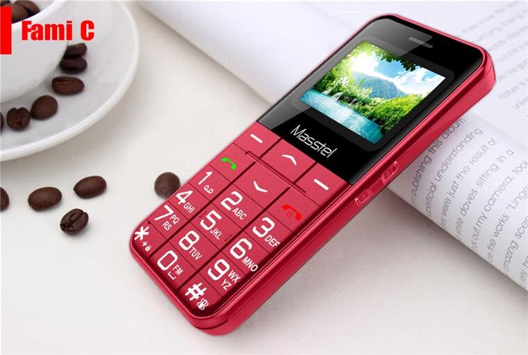 Điện thoại Masstel Fami C -Red