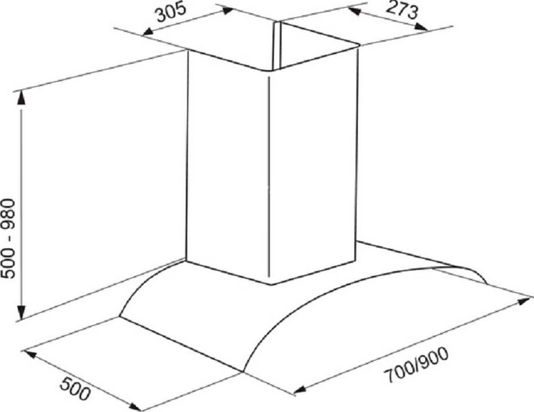 Máy hút mùi Canzy CZ 3388-70