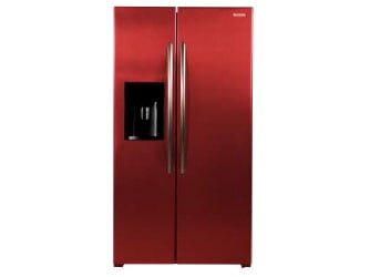 Tủ lạnh side by side Baumatic B35SE/RD màu đỏ Tủ lạnh side by side Baumatic