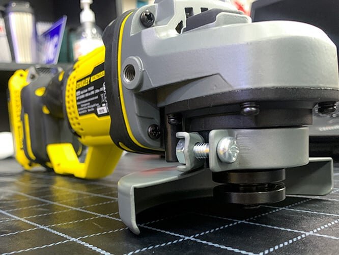 Đầu máy rắn chắc Thân máy mài góc dùng pin