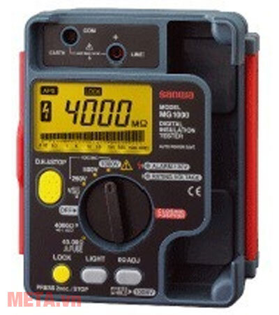 Đồng hồ đo điện trở cách điện Sanwa MG1000