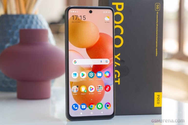 xiaomi poco x4 gt 128gb màn hình